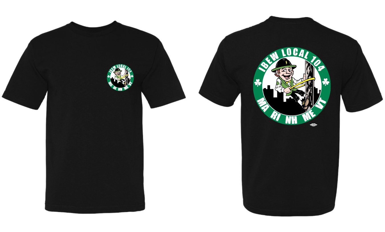 Local 104 Leprechaun T-Shirt