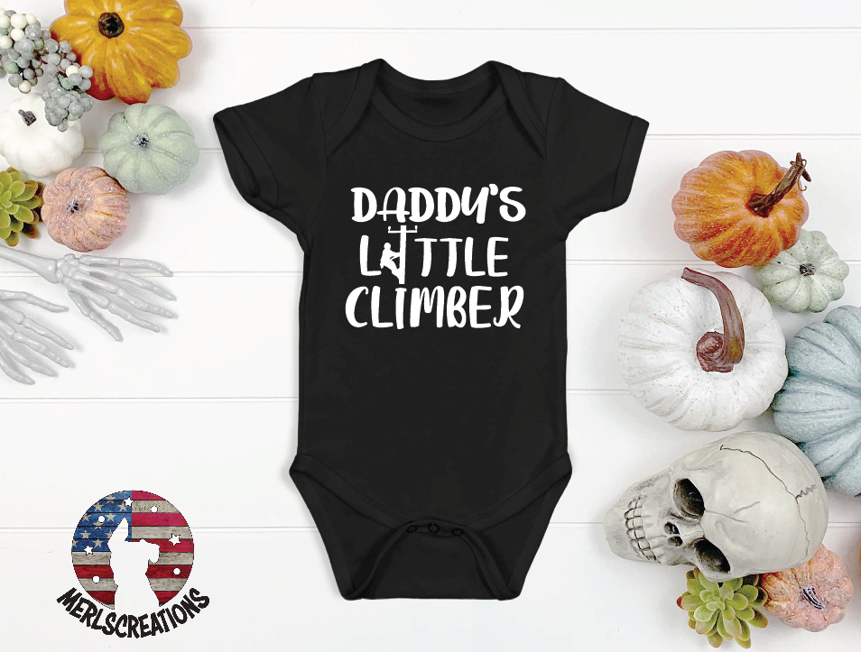 Daddy's Little Climber Onesie