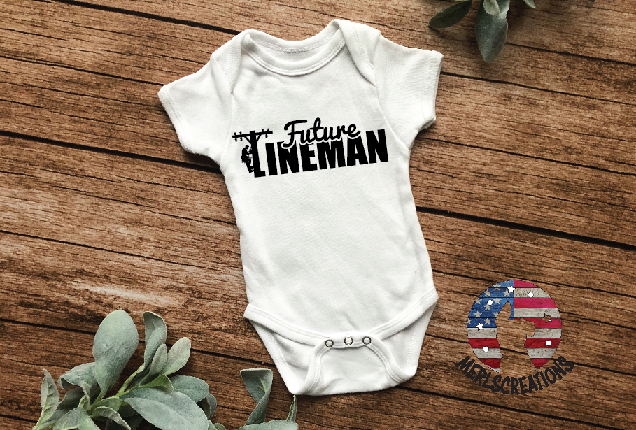 Future Lineman Onesie