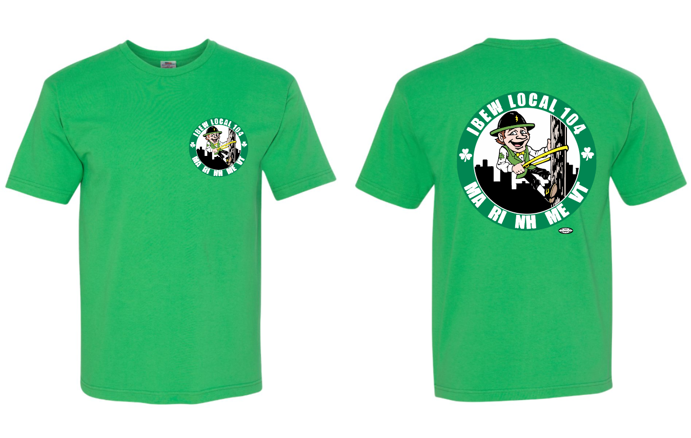Local 104 Leprechaun T-Shirt