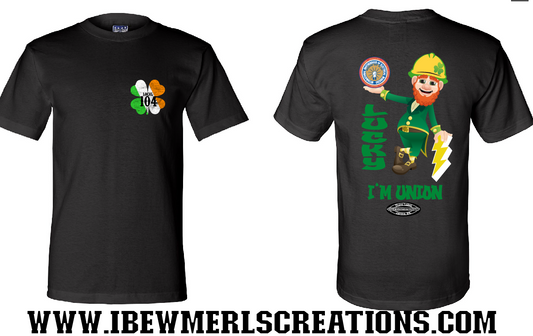 St Patricks Day Lucky I'm Union Shirt