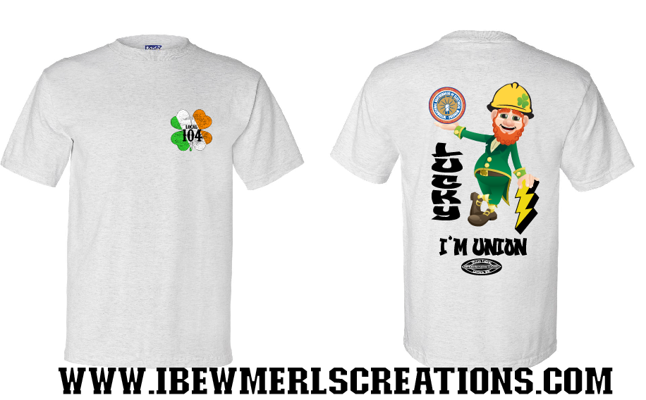 St Patricks Day Lucky I'm Union Shirt