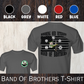 Band of Brothers T-Shirt with 104 Leprechaun