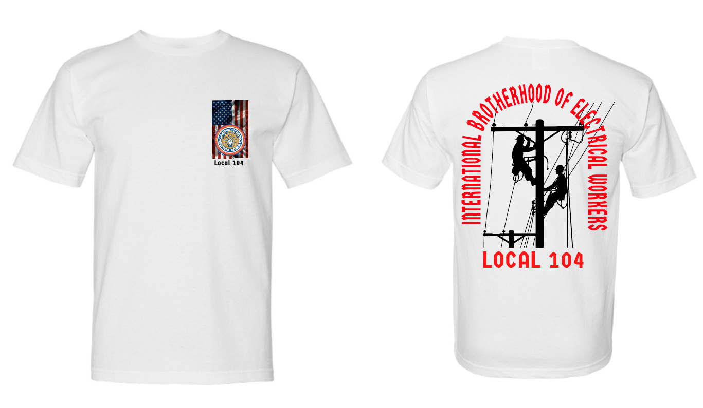 Lineman IBEW T-shirt – IBEWMerlscreations