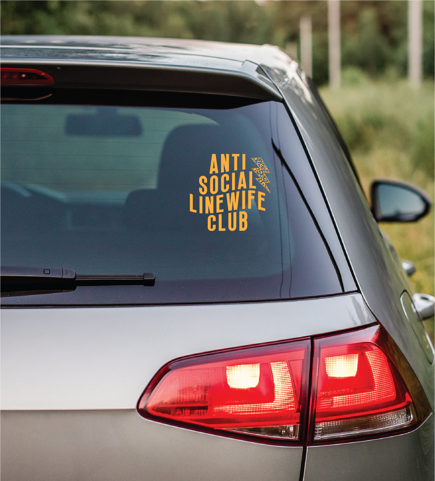 Anti Social Linewife Club Decal